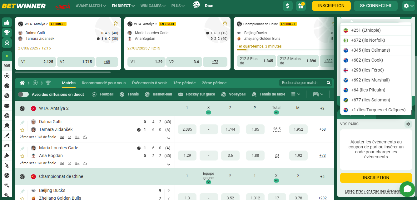 Betwinner – Présentation Complète de la Plateforme